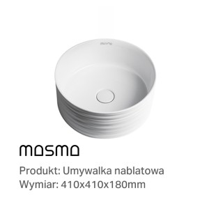 Umywalka nablatowa ALBINA...