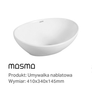 Umywalka nablatowa SOLOMIA...