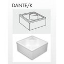 Brodzik kwadratowy DANTE/K (80x80x41cm)